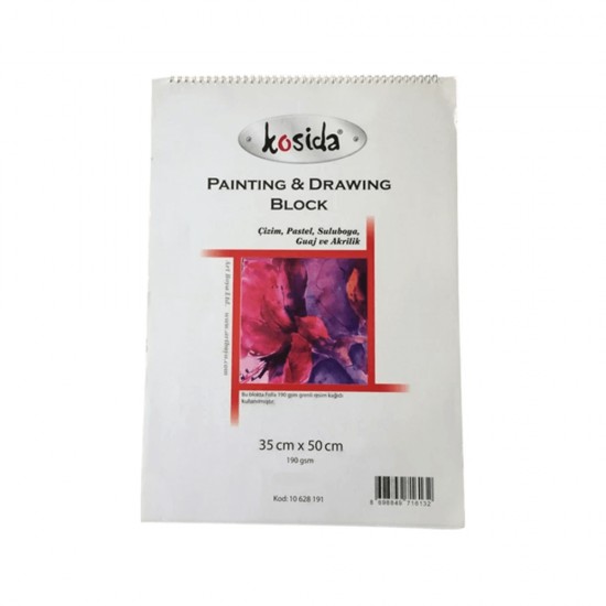 KOSİDA 10191 RESİM BLOK 35X50CM 25YP