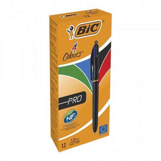 BİC 4 COLOURS PRO TÜKENMEZ KAL12Lİ KT 982869