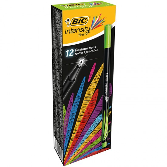 BİC INTENSITY FINE LINER AÇIK YEŞİL 12Lİ 942064/934423