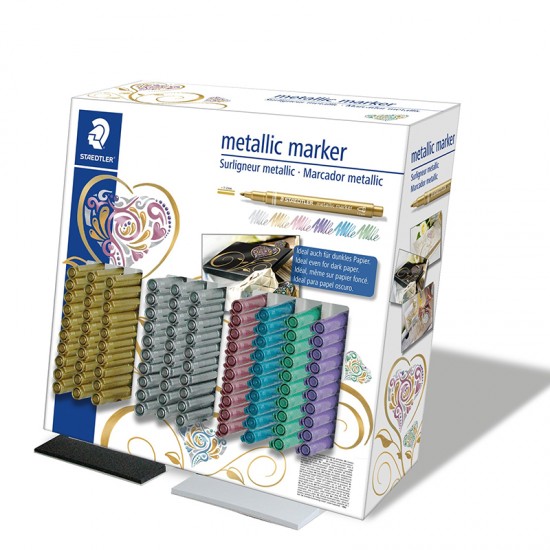 STAEDTLER 8323 CA100 METALİK MARKÖR 100LÜ STN