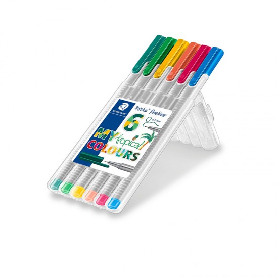 STAEDTLER 334 SB6 TRİPLUS FİNELİNER KT 3MM 6LI