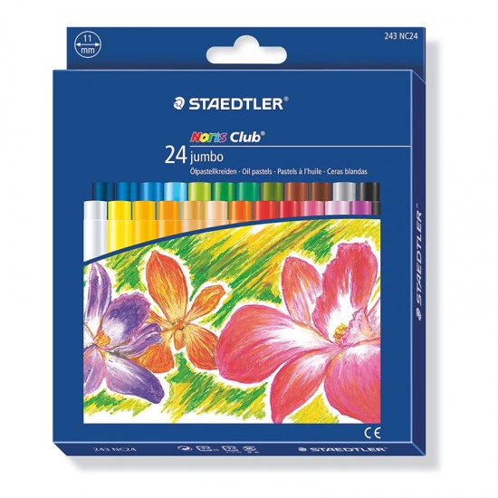 STAEDTLER 243-NC24 JUMBO PASTEL BOYA 24LÜ