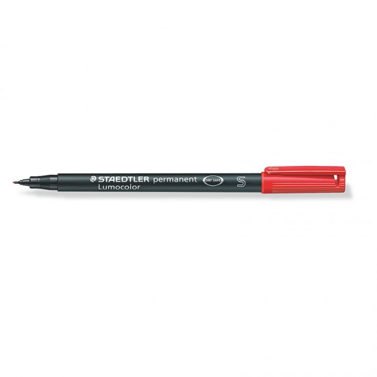 STAEDTLER 313-2 LUMOCOLOR ASETAT KALEMİ S KIRMIZI