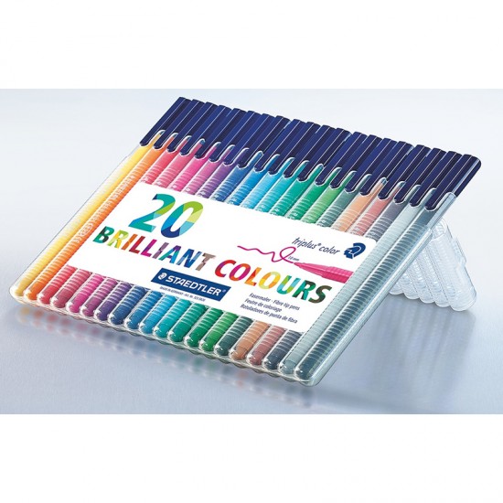 STAEDTLER 323-SB20 04 TRIPLUS COLOR KEÇELİ KLM 20