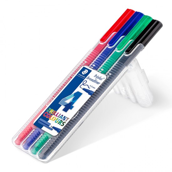 STAEDTLER 338 SB 4 BROOLINER 4LÜ SET