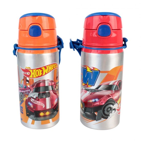 DOLPHİN HW-ALM-500 HOTWHEELS ALUMINYUM MATARA 500ML