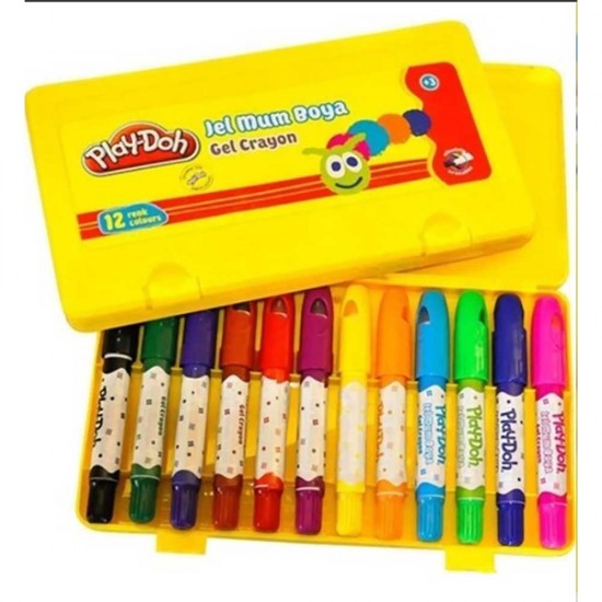 PLAY-DOH PLAY-CR014 CRAYON JEL 12 RENK PP BOX