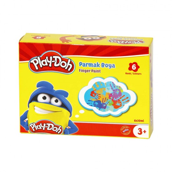 PLAY-DOH PLAY-PR001 PARMAK BOYASI 6 RENK 30ML