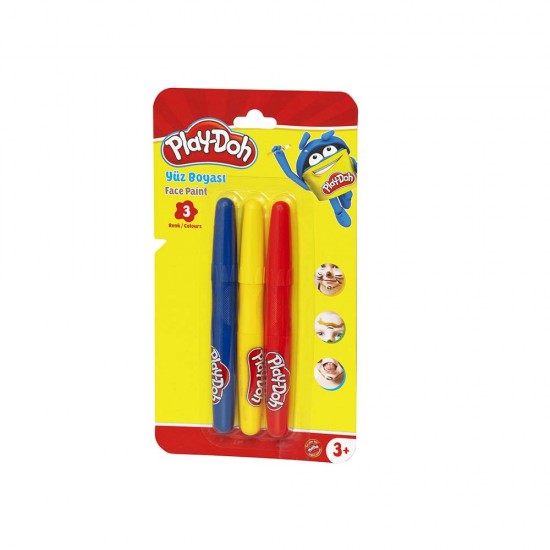 PLAY-DOH PLAY-YU002 YÜZ BOYASI 3 RENK