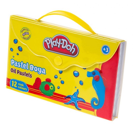 PLAY-DOH PLAY-PA005 PASTEL BOYA ÇANTALI 12 RENK