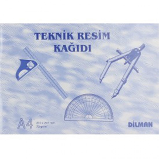 DİLMAN TEKNİK RESİM KAĞIDI A4 YATAY