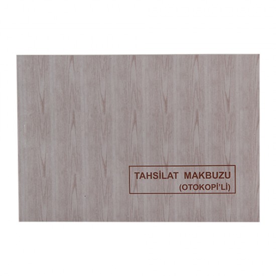 DİLMAN TAHSİLAT MAKBUZU 2X50 2 NÜSHA OTOKOPİLİ