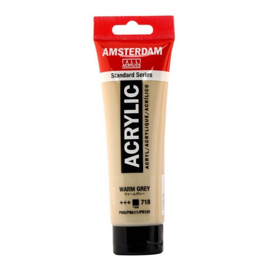 AMSTERDAM 97182 AKRİLİK BOYA 120 ML WARM GREY