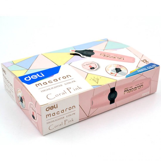 DELİ U356-PK FOSFORLU KALEM PASTEL PEMBE / 100133271