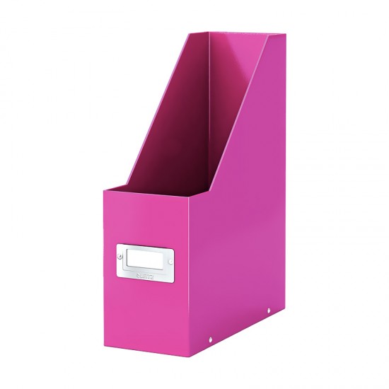 LEITZ 6047-23 WOW KUTU KLASÖR METALİK PEMBE