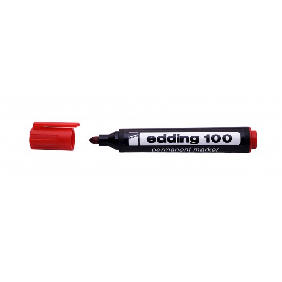 EDDİNG PERMANENT MARKÖR 100-02 KIRMIZI