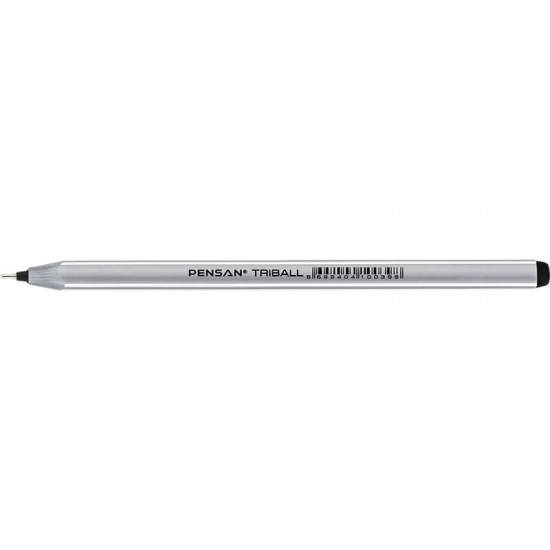 PENSAN 01003 TRİBALL TÜKENMEZ KALEM 1.0MM SİYAH