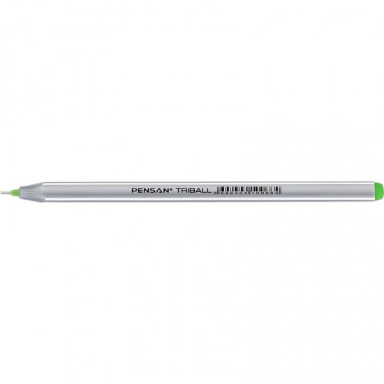 PENSAN 01003 TRİBALL TÜKENMEZ KALEM 1.0MM YEŞİL