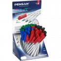 PENSAN 01003 TRİBALL TÜKENMEZ KALEM RENKLİ 60LI STN