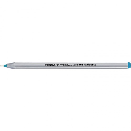 PENSAN 01003 TRİBALL TÜKENMEZ KALEM 1.0MM MAVİ YEŞ