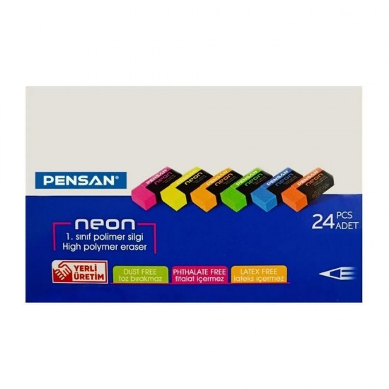 PENSAN PSS-24 P NEON SİLGİ 24LÜ PE99978