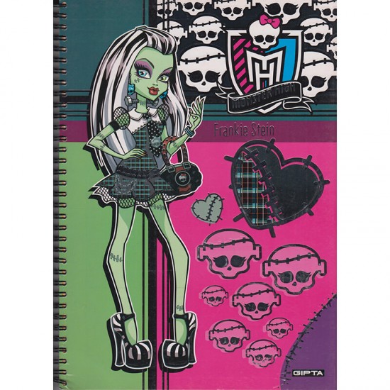 GIPTA 5855 MONSTER HIGH SPR VARAKLI KPK DEF A4 80YP ÇİZGİLİ