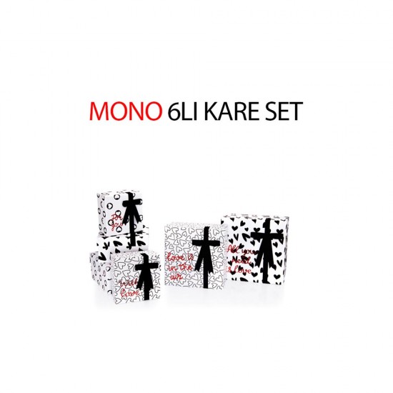 GIPTA BX0714 MONO KARE 6LI KUTU SET