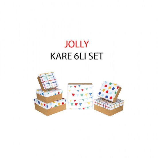 GIPTA BX1687 JOLLY KARE 6LI KUTU SET