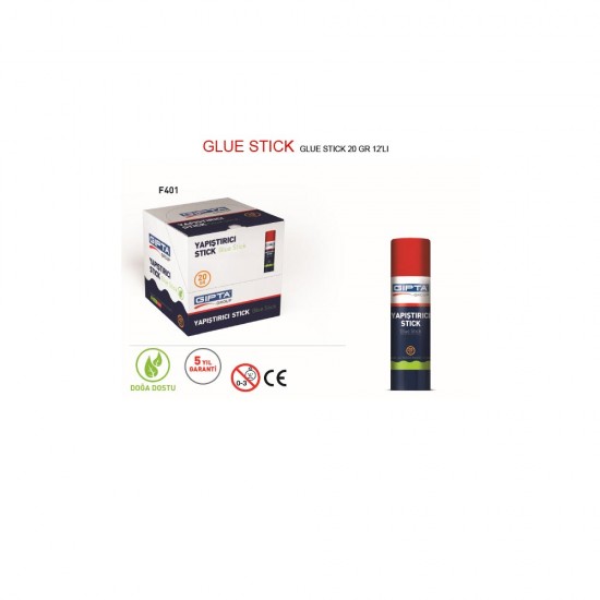 GIPTA F401000 GLUE STICK 12Lİ 20GR BEYAZ