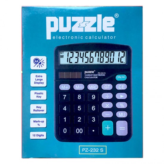 PUZZLE PZ-232 S HESAP MAKİNASI