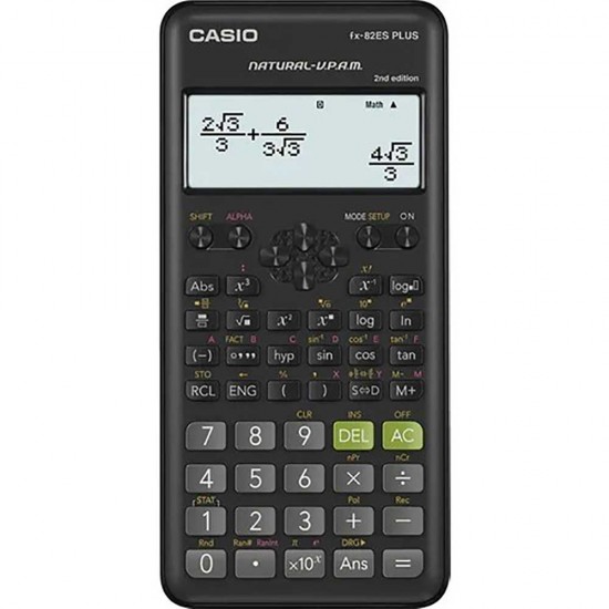 CASIO FX-82 ES PLUS HESAP MAKİNESİ FONKSİYONLU