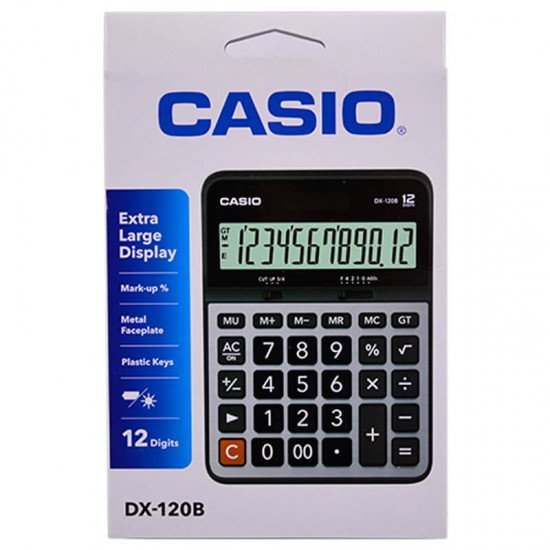 CASIO DX-120B  HESAP MAKİNASI 12 HANE