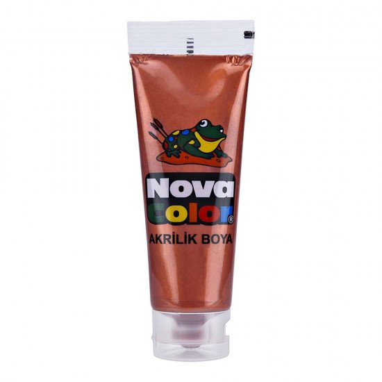 NOVA COLOR NC-527 AKRİLİK BOYA PLS TÜP 75GR BEYAZ