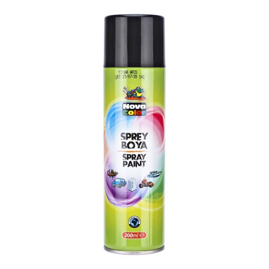 NOVA COLOR NC-805 SPREY BOYA SİYAH