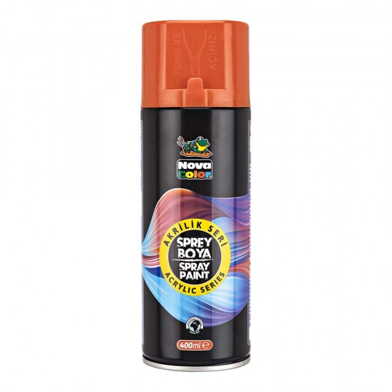 NOVA COLOR NC-3507 AKRİLİK SPREY BOYA TURUNCU 400ML