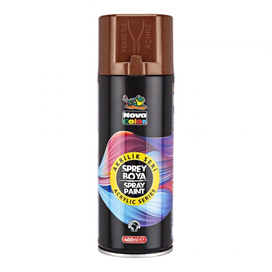 NOVA COLOR NC-3513 AKRİLİK SPREY BOYA BAKIR 400ML