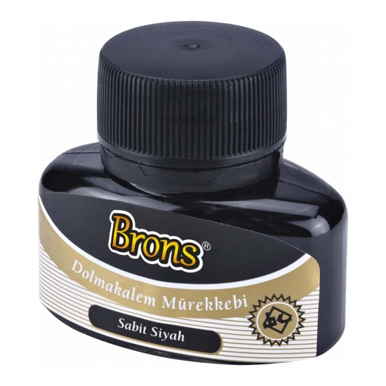 BRONS BR-311 YAZI MÜREKKEBİ SİYAH