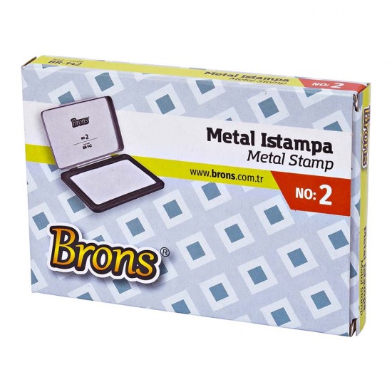 BRONS BR-142 ISTAMPA METAL KUTU NO:2