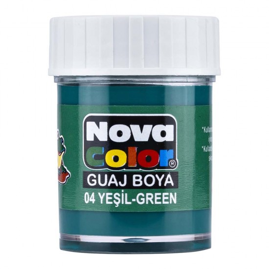 NOVA COLOR NC-106 GUAJ BOYA ŞİŞE YEŞİL