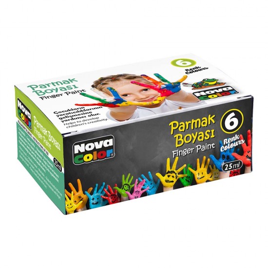 NOVA COLOR NC-138 PARMAK BOYASI 6 RENK