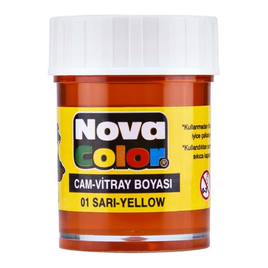 NOVA COLOR NC-149 SU BAZLI CAM BOYASI SARI