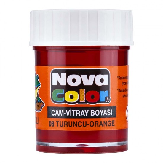 NOVA COLOR NC-156 SU BAZLI CAM BOYASI TURUNCU