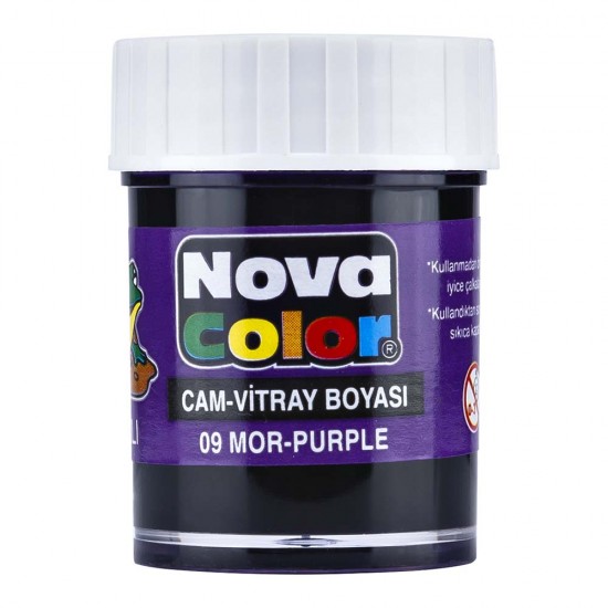 NOVA COLOR NC-157 SU BAZLI CAM BOYASI MOR