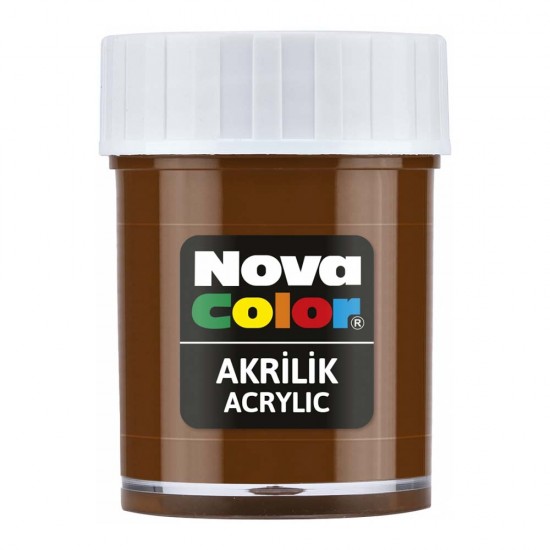 NOVA COLOR NC-175 AKRİLİK BOYA ŞİŞE K.RENGİ