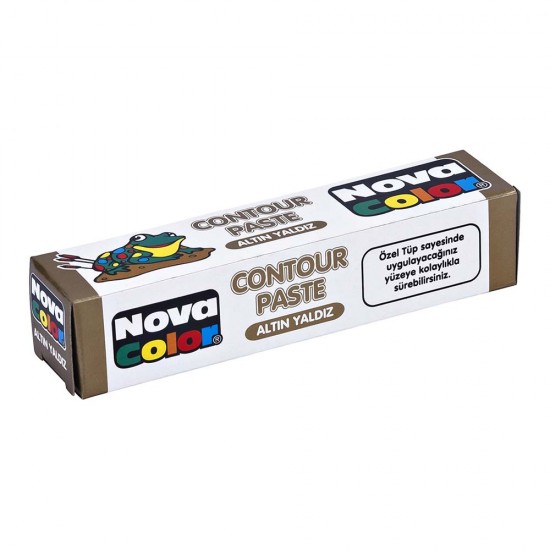 NOVA COLOR NC-186 CONTUR PASTE ALTIN TÜP