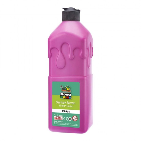 NOVA COLOR NC-320 PARMAK BOYASI 1KG PEMBE