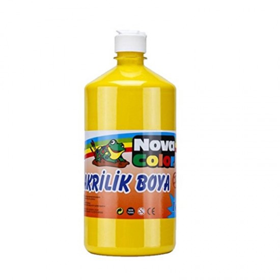 NOVA COLOR NC-221 AKRİLİK BOYA 1KG SARI