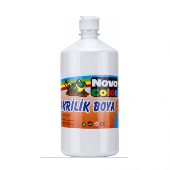 NOVA COLOR NC-225 AKRİLİK BOYA 1KG BEYAZ