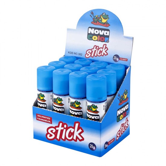 NOVA COLOR NC-302 STİCK YAPIŞTIRICI 20GR