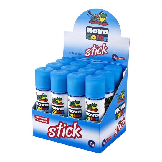 NOVA COLOR NC-303 STİCK YAPIŞTIRICI 40GR